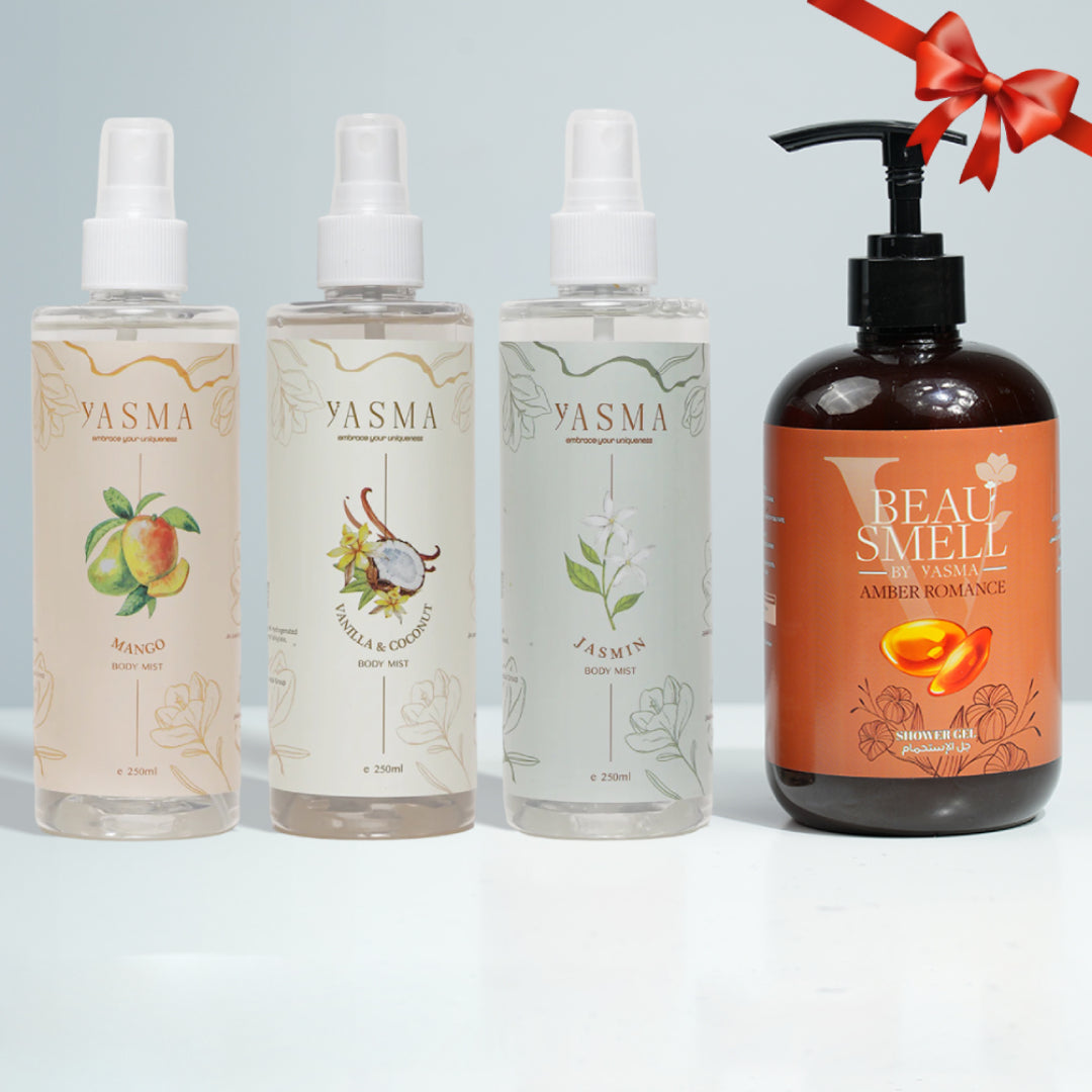 Quadro Delight ( 3 body mist + 1 shower gel )