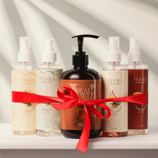 Quatro Luxury ( 4 Body Mist + 1 Shower Gel )